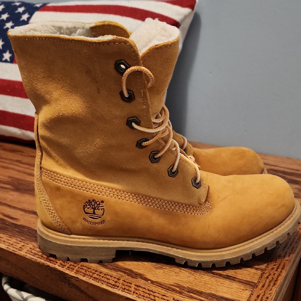 Timberland Wheat Nubuck Boots